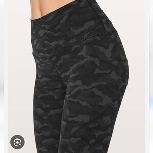 Lululemon Align Sequoia Camo 28" Leggings